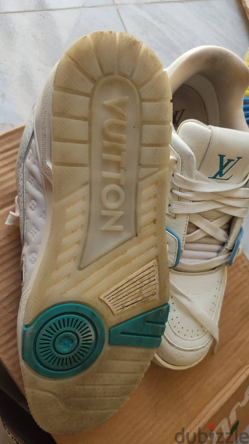 "Louis Vuitton Trainer "Ice Blue 3