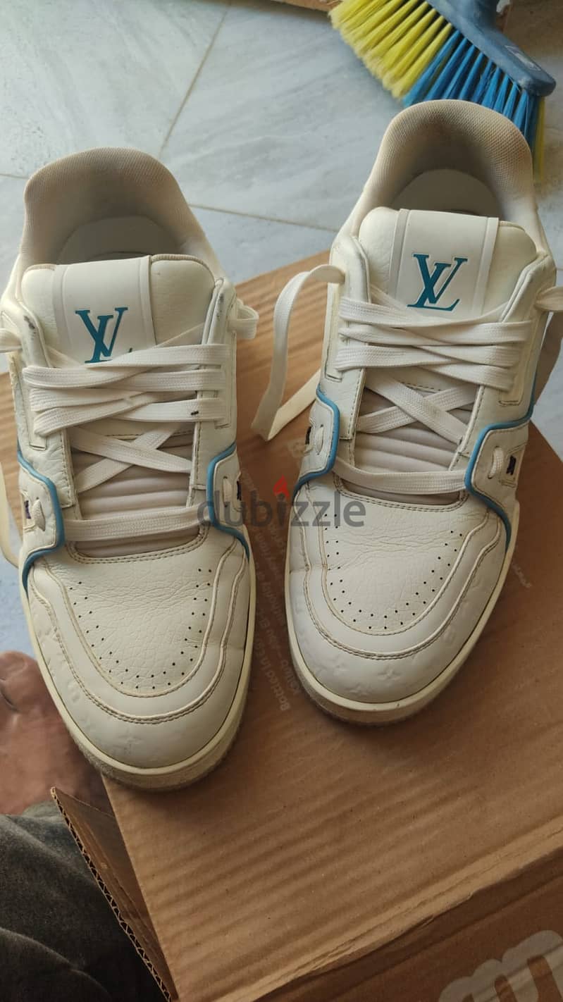 "Louis Vuitton Trainer "Ice Blue 4