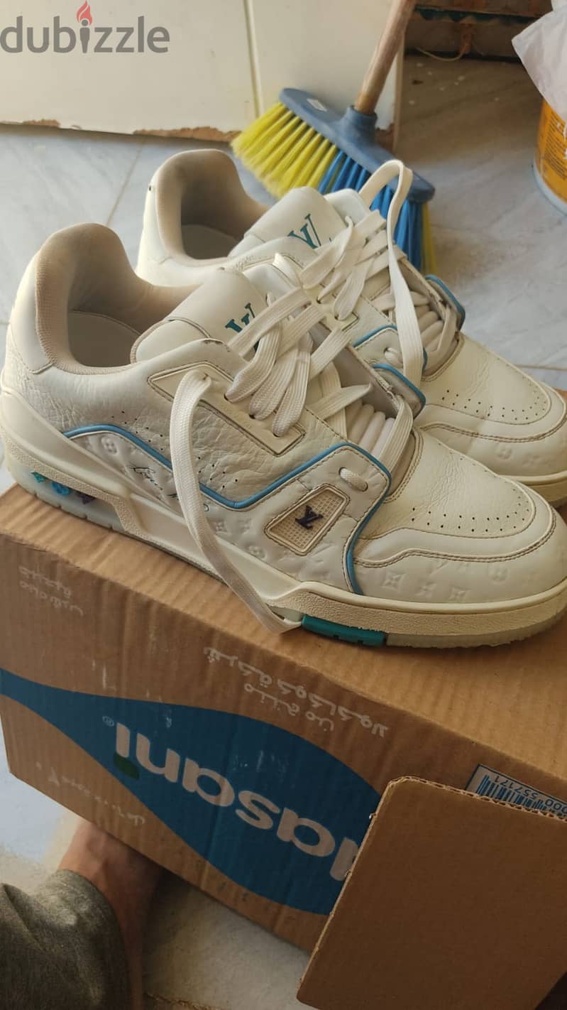 "Louis Vuitton Trainer "Ice Blue 5