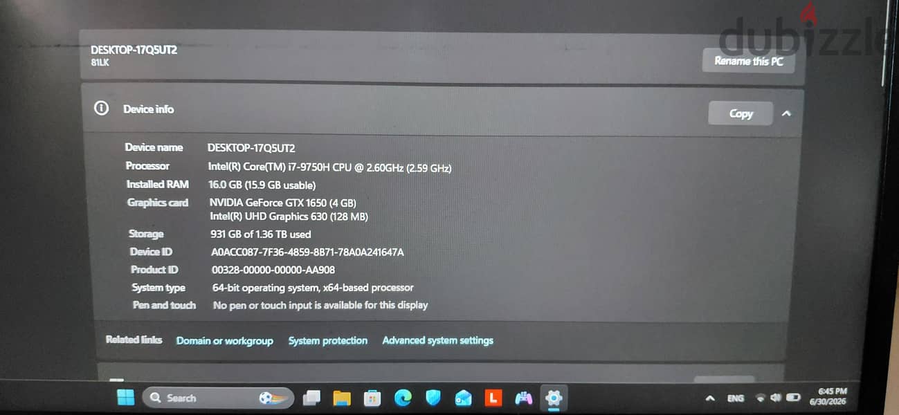 Lenovo l340 Gaming 3