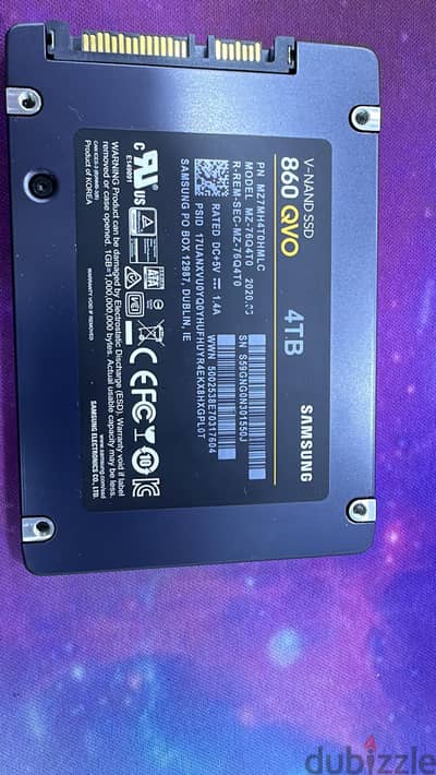 Samsung SSD 860 QVO 4TB