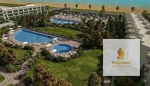 For sale: Super Lux finished rooftop chalet in Blumar, North Coast, Sidi Abdel Rahman. Immediate delivery. Sea view and close to the swimming pool.