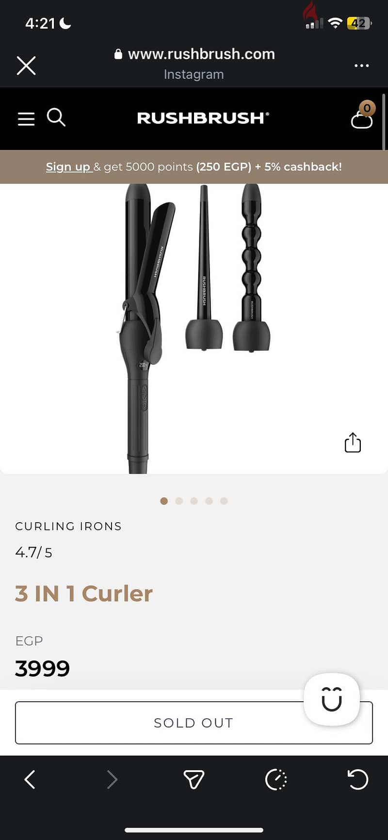 Rush brush 3in1 5