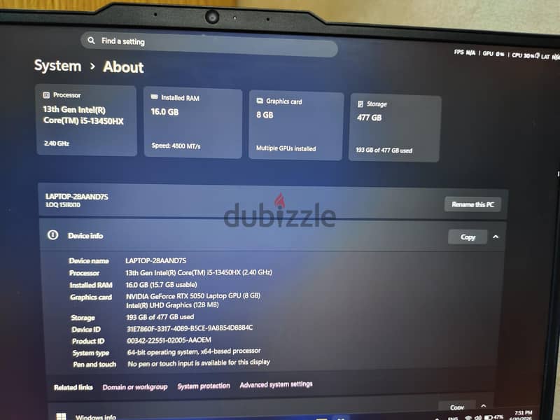 Lenovo loq 15xir10 2