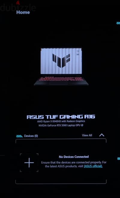 asus tuf a16 used laptop gor sale