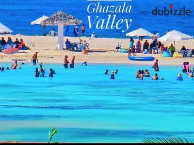 For Sale  Ground Floor Chalet with  Garden | Ghazala Valley, North Coast