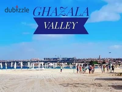 For Sale  Ground Floor Chalet with  Garden | Ghazala Valley, North Coast