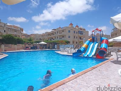 شاليه مكييف للايجار في قرية مصر الجديده عايده الساحل الشمالي
