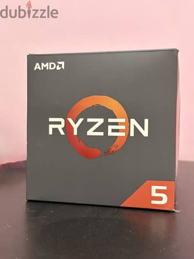 Amd Ryzen 5 2600x with box and fan