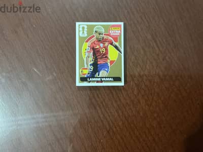 LAMINE YAMAL Panini Extra Sticker (Gold)