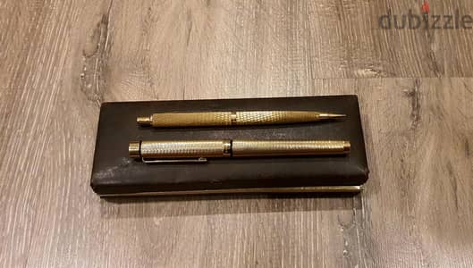 Sheaffer300Herringbone23K Gold Filled NOS 1970sInlaid 14K Nibامريكي_&