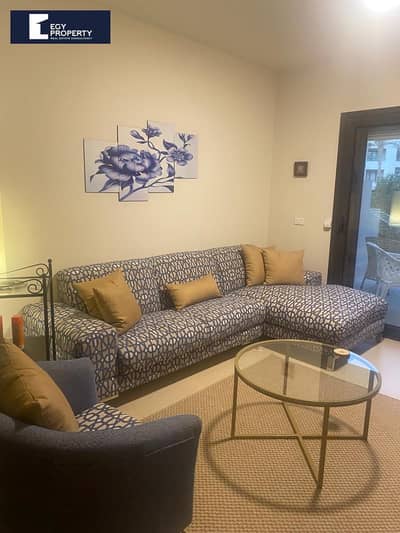 Fully furnished chalet for sale in Azha sokhna with very prime location and open view
