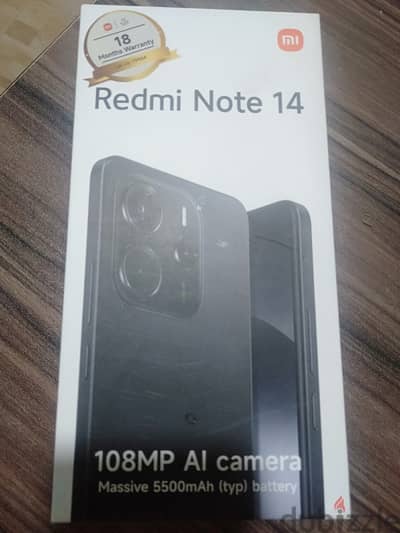 لقطة: شاومي Redmi Note 14 (كسر زيرو) بالضمان!