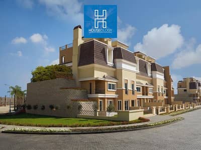 باقل سعر في الماركت فيلا 373م استلام فوري للبيع في كمبوند سراي فيلا 6 غرف - Sarai New Cairo