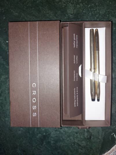 Original Cross 12KT Gold Filled Pen Set
