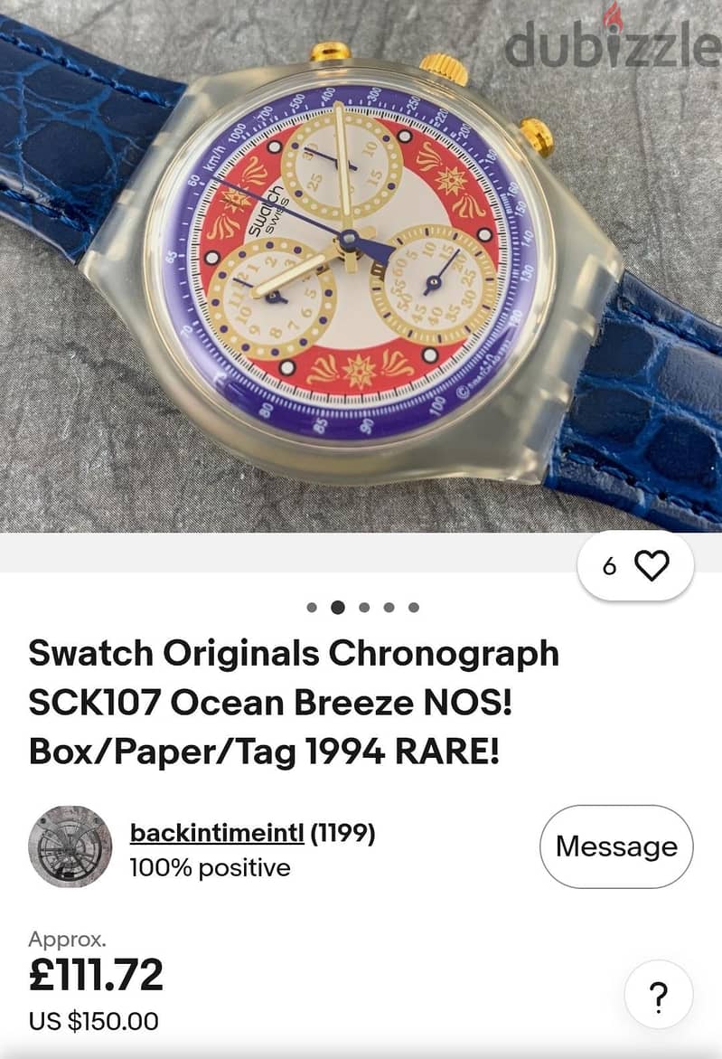 Swatch ocean Breeze 7