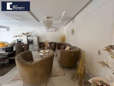 Ground Apartment For Sale with Super Lux Finishing  in Hyde Park - New Cairo