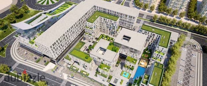 مكتب 53م للبيع في مول سكاي رامب الشيخ زايد موقع مميز بتسهيلات sky ramps resale office sheikh zayed