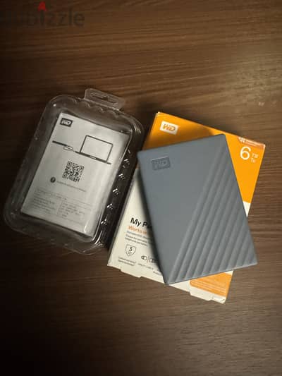 WD My Passport HDD 6TB usb-c