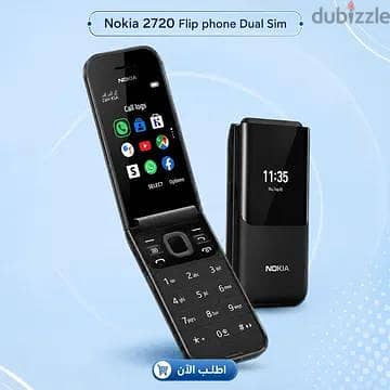 Nokia 2720 Flip Fhone Duan Sim