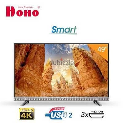 شاشة هوهو سمارت 4k ٤٩ بوصة للبيع