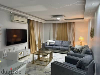 Apartment for rent, fully furnished in B1  Compound 14  First floor  Area: 135 m²  3 bedrooms, 2 bathrooms  Hotel-quality furniture / air conditioning / Wi-Fi  Steps away from Metro Market and the mosque   Required rent: 35,000   WhatsApp: 01090776530