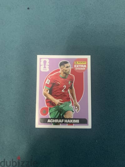 Panini world cup extra sticker