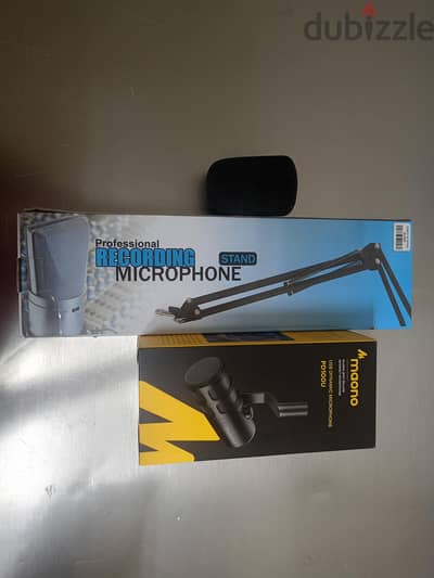 mic maono pd 100u معاه كل مستلزماته