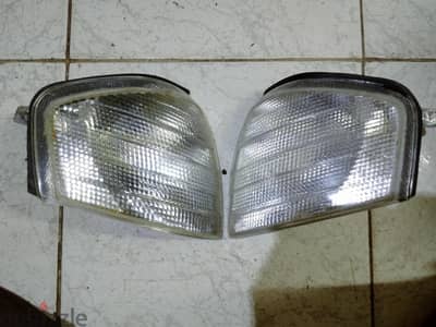 طقم فوانيس اشاره مرسيدس w202 c 180 ابيض