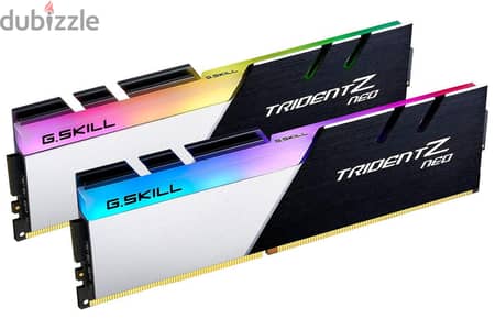 ذاكرة G. SKILL Trident Z Neo C16 RGB 16GB (8GB×2) DDR4 3600MHz