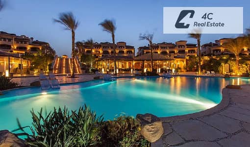 Ground chalet with a garden for sale at a price lower than the market price for one million Egyptian pounds, with a sea view, 3 bedrooms, 150m in La V