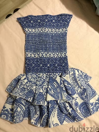 Blue dress