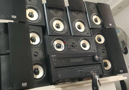 professional onkyo home sound system Dolby Atmos 7.2+2zone
