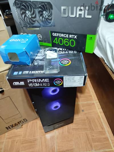 gaming PC with rtx 4060 8g oc