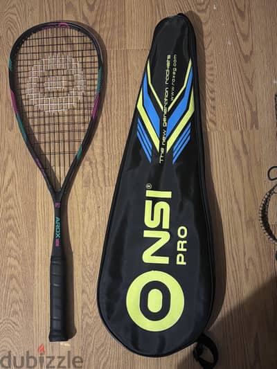 ONSI AROX 125 squash racket Great condition