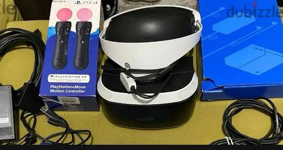 Playstation VR full bundle فى ار كامله