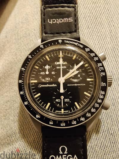 Omega Swatch Misson to the Moon اوميجا سواتش اصلى