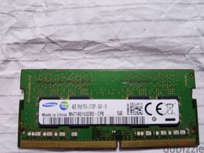 رام لاب توب DDr4.    اربعه جيجا