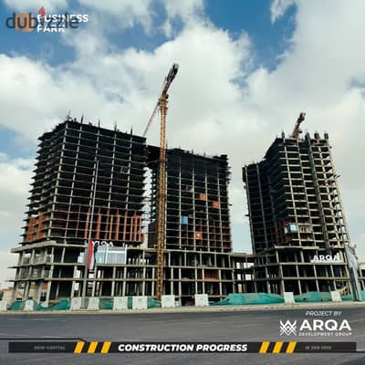 office for sale 46 meter in the new Administrative Arqa business tower square-facing
