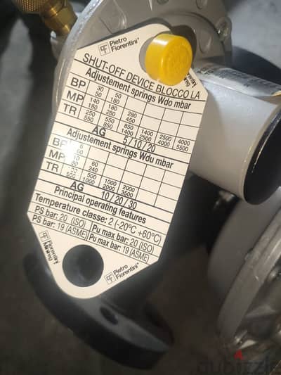 منظم ضغط غاز طبيعي (Gas Pressure Regulator) من شركة Pietro Fiorentini