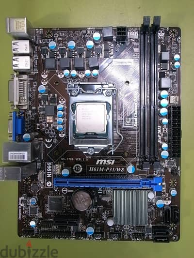 MSI H61M-P31 Core i5 3470 16gb ddr3 ram GTX 550 Ti 1GB ddr5