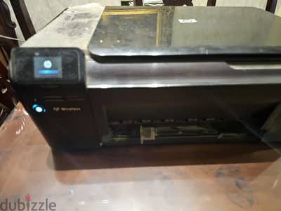 طابعة وايرلس HP Photosmart C4783 بحالة الزيرو (استخدام مرتين فقط)