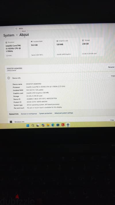 لاب توب استيراد من الخارج كسر زيرو