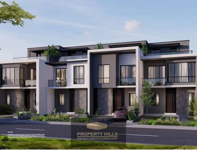 Townhouse in the best location in October next to Palm Hills and New Giza and Al-Jazeera Club
