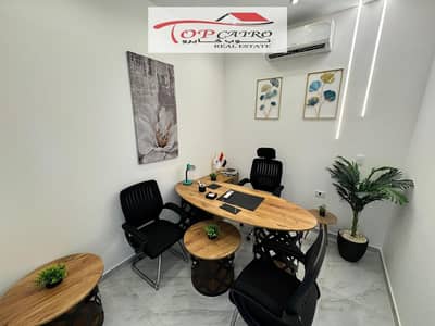 Fully equipped office for rent in East Hub – Madinaty