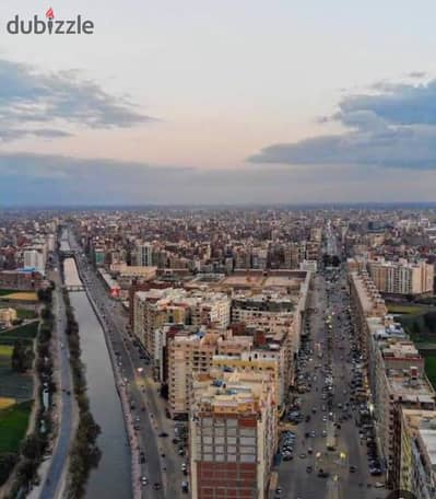 للبيع في طنطا ارض ٢٧٥ متر ناصية طريق شوبر الرئيسي