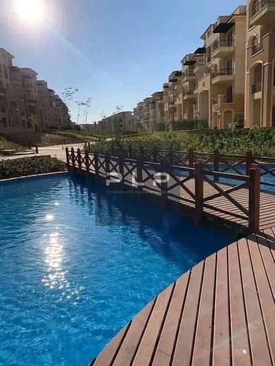 Lowest-priced ground-floor apartment with a private garden and garden view ready for immediate delivery for sale in Stone Residence Compound