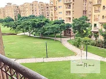 **Apartment in Madinaty, B1, next to the services area and Metro Market, Nano Garden View, 139 sqm. **