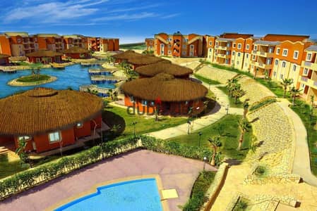 Own a studio apartment in PAUSE North Coast with a stunning sea view, located within the Al-Hurriya project, offering a prime beachfront location on t