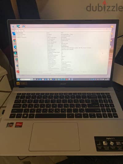 Acer Aspire 3 15- Ryzen 7 لابتوب اسر اسباير ٣ ١٥ ـ معالج رايزان ٧